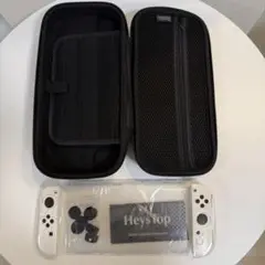 【新品】Switch 2 保護ケースフィルムバッグセット 強化ガラス