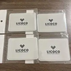 [LICOCO] すべり止め ノンスリップパッド4セット