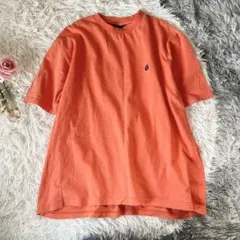 HANG TEN 半袖 Ｔシャツ L オレンジ 褪色カラー サーフ系 体型カバーのサムネイル