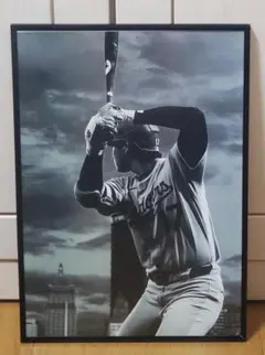 祝ドジャース大谷翔平 2024年MVP獲得！A3サイズポスターフレーム付き