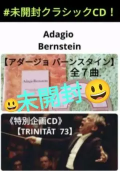 ♦#希少盤♦ 『未開封！ アダージョ・バーンスタイン』《特別企画CD》