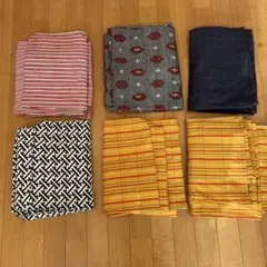 古布着物5点　羽織1点　まとめ売り　6点セット