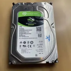 Seagate Barracuda 2TB 内蔵型HDD
