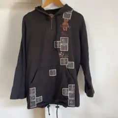 【美品】ケティ KETTYベア パーカー ブラック 黒 レトロ