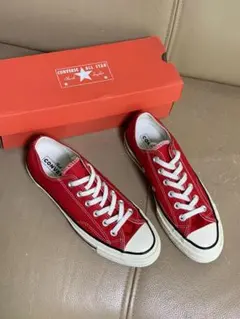 も*ド様 ＼廃番カラー‼️／チャックテイラー CT70 ENAMEL RED ロ