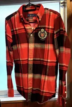 ポロ　ラルフローレン　ネルシャツ美品
