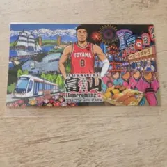 BLACK SAMURAI 富山Homecoming 限定ステッカー 八村塁
