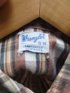 60's USA製Wrangler ラングラー ビンテージ ウエスタンシャツ