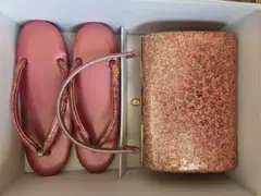 【ほぼ未使用品】和装用 草履・バッグ 2点セット