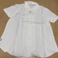 タグ付き新品　マドモアゼルノンノンパパス　シャツ　ブラウス　Ｌ　綿100%