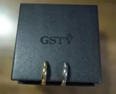 GSTV/Pt900/K18YGピアリング約1.21g - メルカリ