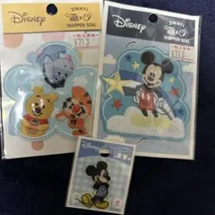 ディズニーワッペン３枚セット