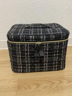 Francfranc ツイードバニティポーチ　L 新品