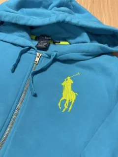 Ralph Lauren フルジップパーカー ブルーのサムネイル