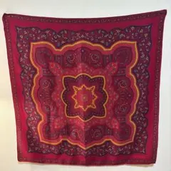YVES SAINT LAURENTイヴサンローラン シルクスカーフ ペイズリー