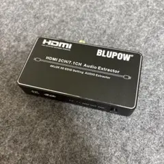 【ほぼ未使用】BLUPOW【電源不要】4K60Hz HDMI音声分離器