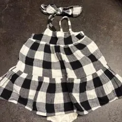 BabyGAP ギャップ ギンガムチェック ワンピース 70cm 女の子のサムネイル