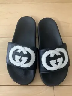 GUCCI シェリーライン インターロッキングG サンダル スリッパ サイズ8