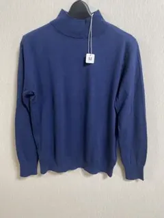 新品未使用ブルーセーター綿100％お値下げ❣️