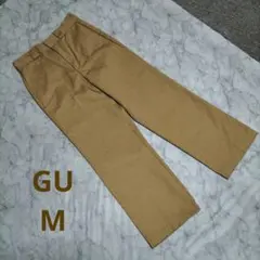 GU チノストレートパンツ 221-306451 Msize ブラウン