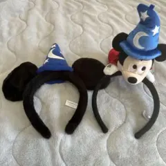 ミッキー 魔法使い帽子 カチューシャ　ディズニー