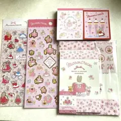 マロンクリーム　サンリオ　シール　レターセット　ミニメモ帳　新品