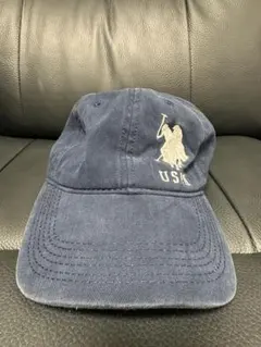 ポロ USPOLOASSNキャップ 帽子　デニム　polo