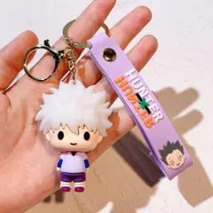 【新品】HUNTER×HUNTERハンターハンター　キーホルダー　キルア海外限定
