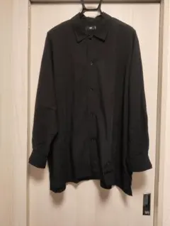 HARE オーバーサイズ 黒 長袖シャツ ドルマンスリーブシャツ