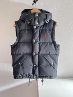 新品未使用 ポロラルフローレン ダウンベスト フード付き 2WAY仕様
