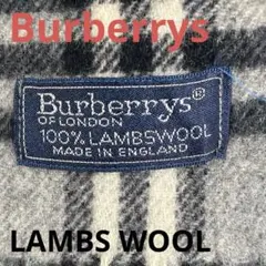 Burberrys ラムウール100% マフラー