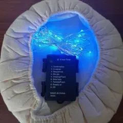 室内用イルミネーションライト 電池式 青色&白色