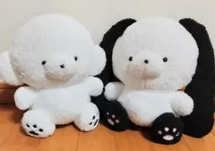 じょせまる BIGぬいぐるみ　じょせまる＆ごまみるく 2種セット