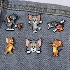 トムとジェリー ピンズ ピンバッジ 6個セット 新品未使用