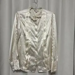 TOPSHOP アイボリー フリルブラウス UK8のサムネイル