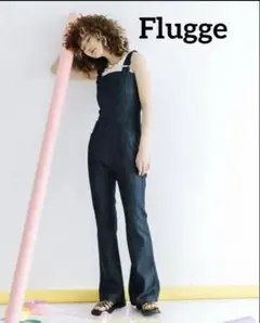 夏物売り尽くしセール♡Flugge スリムフィットデニムオールインワン　Mサイズ