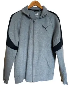 p*o様 PUMA グレー ジッパー付きジャケット Mサイズ
