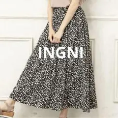 INGNI ロングスカート Mサイズ レオパード
