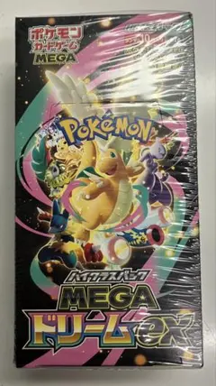 ポケモンカードゲーム MEGA ドリームex box シュリンク付き