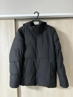 ダウン ジャケット フード ヒートパデットブルゾン Mサイズ GU