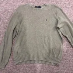 Polo by Ralph Lauren オリーブグリーン ニット