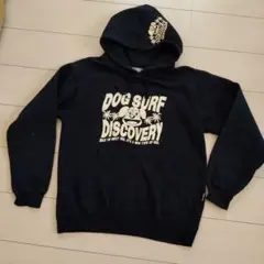 DOG SURF DISCOVERY ブラックパーカーМ