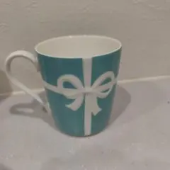 Tiffany & Co. 　ブルーリボン　マグカップ　ティファニー