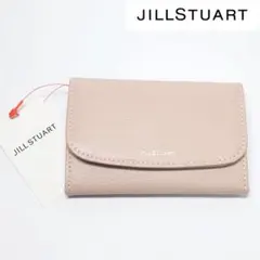 新品☆ジルスチュアート☆リボン シャイニング 本革 かぶせ長財布 