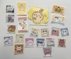 ちいかわ　キャラクターステッカー　シールセット 20枚