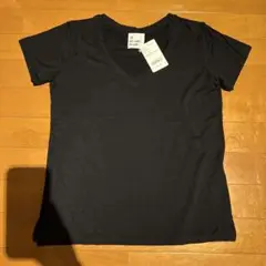 JF READY MADE ブラック Vネック Tシャツ