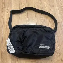 coleman ショルダーバッグ　ブラック　黒