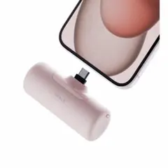 iWALKモバイルバッテリー　タイプC ピンク　iPhone17 16 15のサムネイル