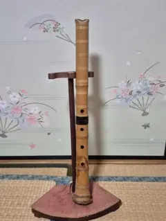 尺八本体 一尺八寸管　竹製 尺八 (しゃくはち） 玉山銘 真竹 琴古流 1尺8寸 Gyokuzan