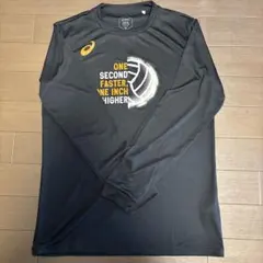 ASICS 長袖シャツ L ブラック